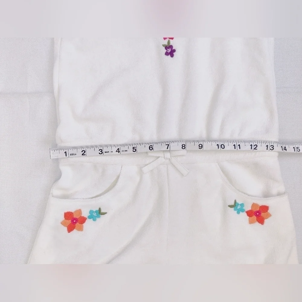 Gymboree Summer Romper Little Girls Sz Large 10 - 12 + FREE Cat Jack Tulle Dress